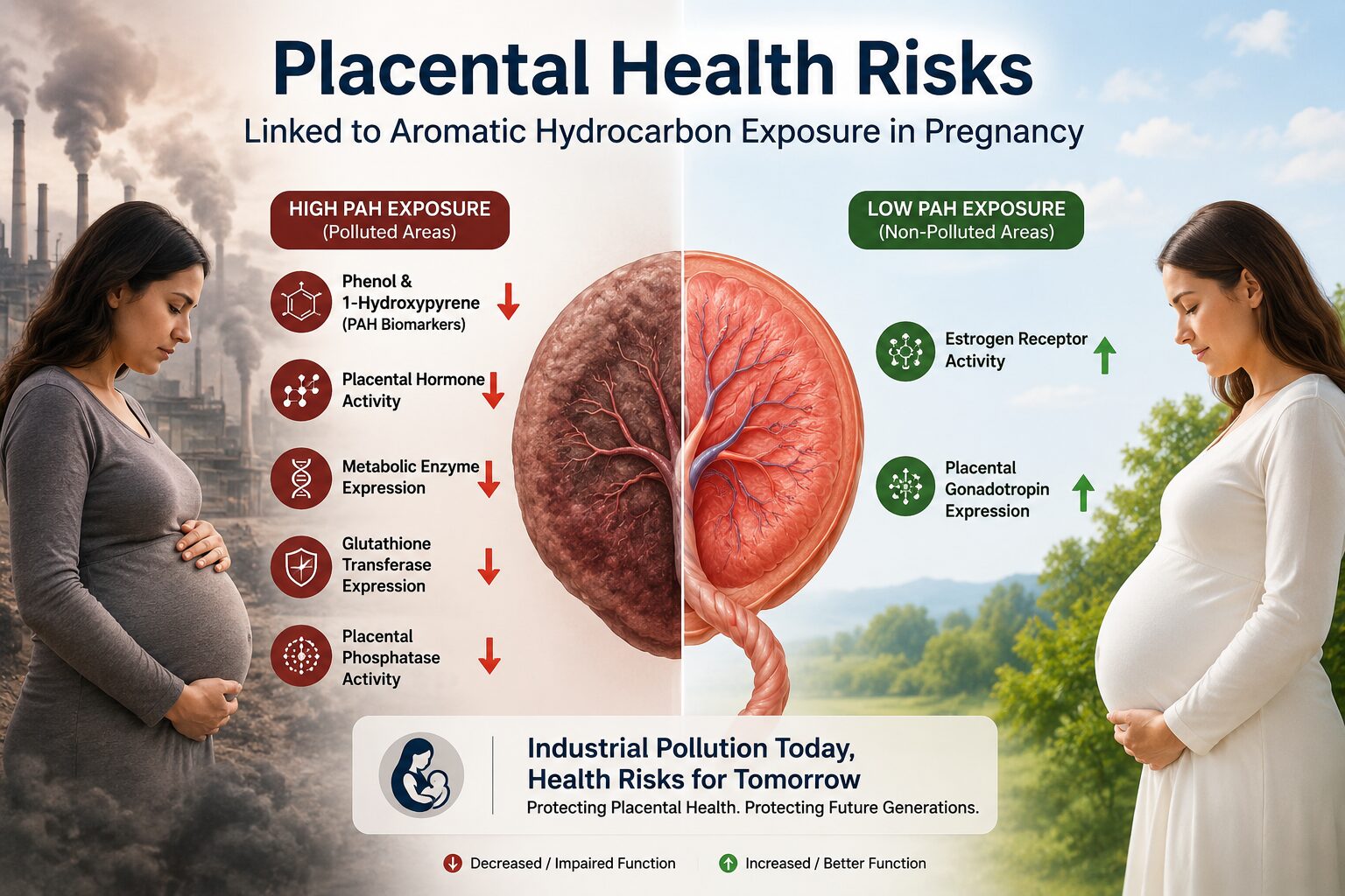 Placental Health Risks Linked to Aromatic Hydrocarbon