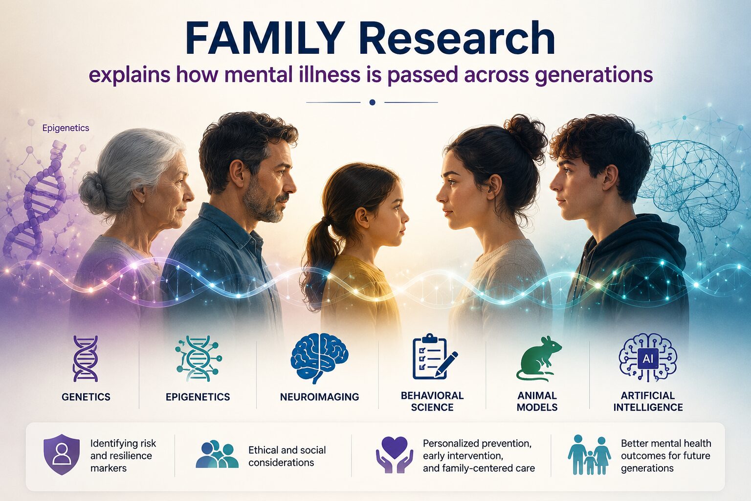 Family research for mental illness