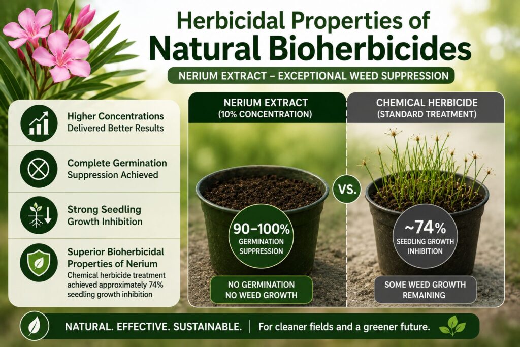 Natural bioherbicides for effective weed control and cleaner agriculture Properties of natural bioherbicides