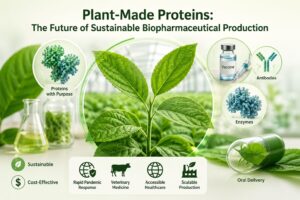 Plant-Made Proteins: The Future of Sustainable Biopharmaceutical Production Plant-Made Proteins