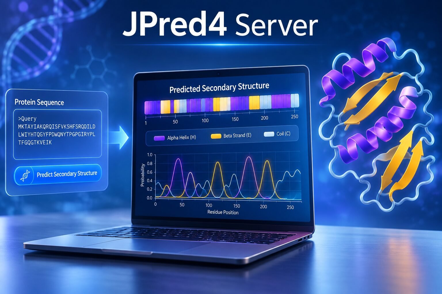 JPred4: Advanced Protein Secondary Structure Prediction for Modern Bioinformatics chatgpt image aug 11, 2026, 11 56 49 pm