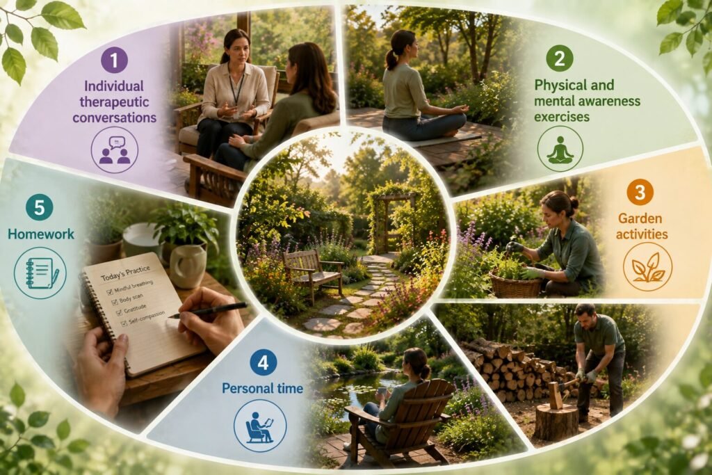 Principles of therapeutic natural environment