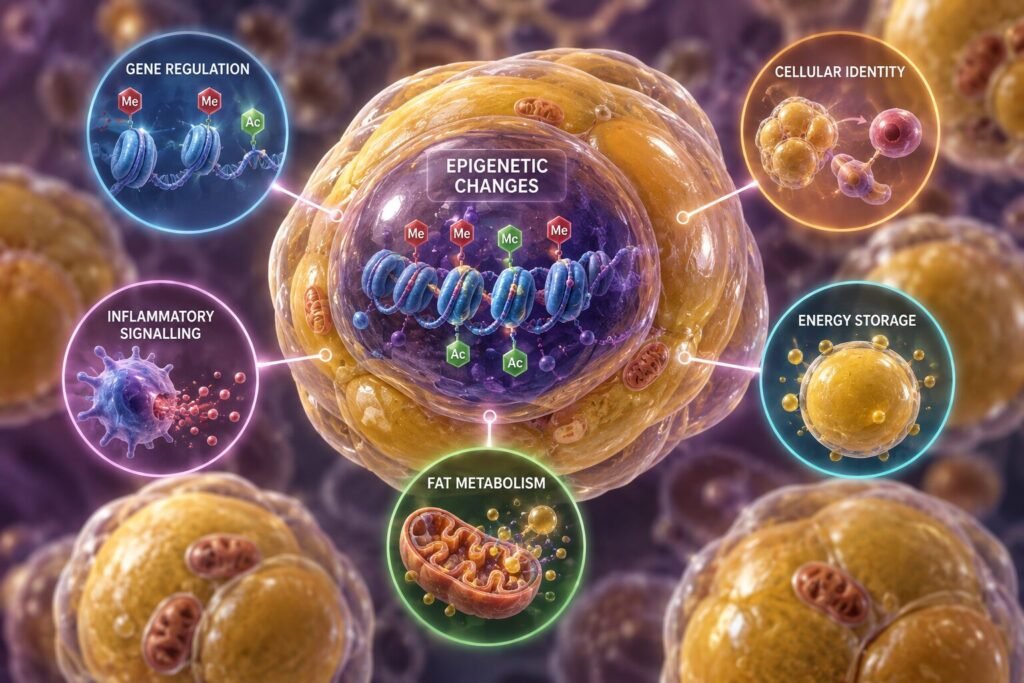Epigenetic changes explain why we regain weight after weight loss epigenetic alterations within adipocytes