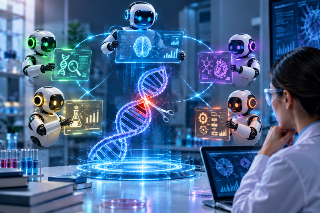 CRISPR-GPT Is Changing AI-Powered Gene Editing CRISPR-GPT to real laboratory experiments