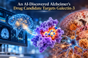 An AI-Discovered Alzheimer’s Drug Candidate Targets Galectin-3